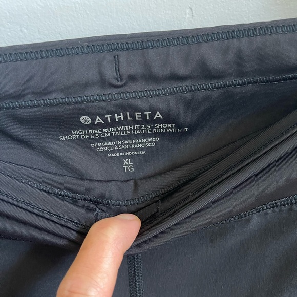 Athleta Run With It High Rise shorts - Picture 3 of 3